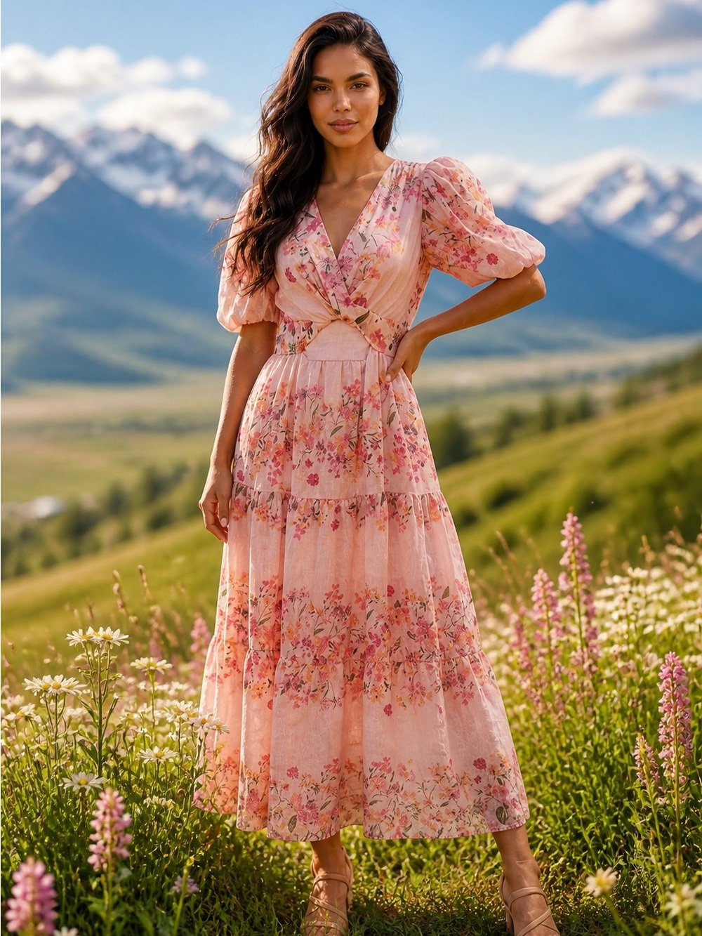 Taylor floral dress
